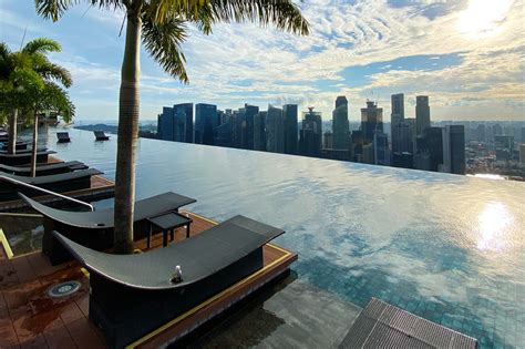 Marina bay sand hotel piscine singapour - Paris-Singapore