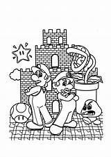 Mario jogo para colorir  Imprimir Desenhos sketch template