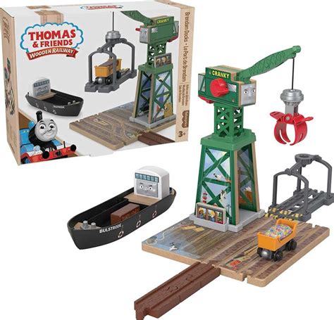 Tootally Thomas - Cranky at Brendam Docks - All Engines Go - Wooden