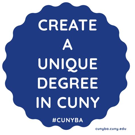 Find out How You Can Create Your Own Degree in CUNY – Information ...