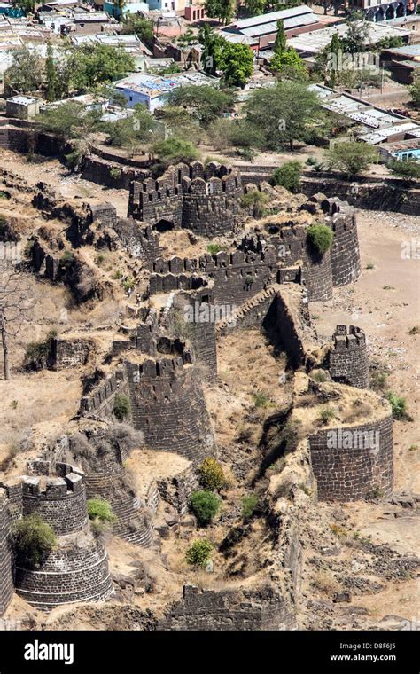 Daulatabad Fort, Daulatabad, India Stock Photo - Alamy