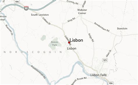 Lisbon, State of Maine Location Guide