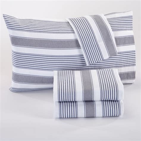 Amazon.com: Home Fashion Designs Flannel Sheets Queen Winter Bed Sheets Flannel Sheet Set Stripe ...