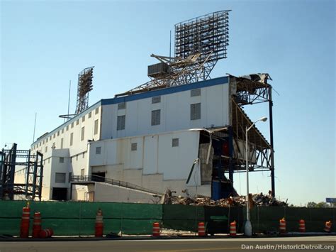 Tiger Stadium - Demolition photos gallery — Historic Detroit