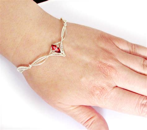 Elven Dream Bracelet Elegant Wire Wrapped Bracelet With - Etsy