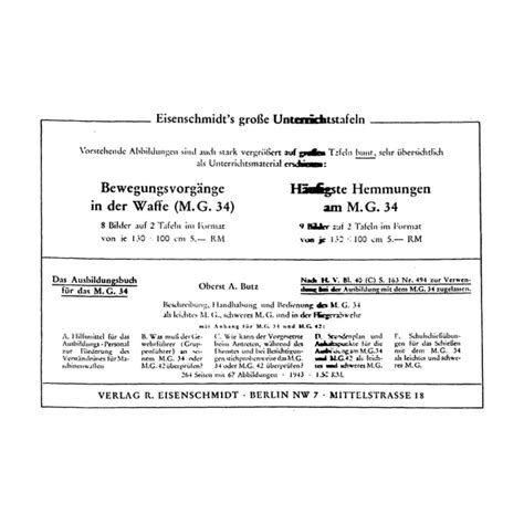 German machine gun MG34 weapon diagram German machine gun MG - Inspire Uplift