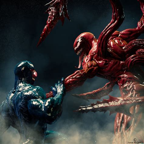 Carnage Vs Venom Fan Art - The Creature Art Department