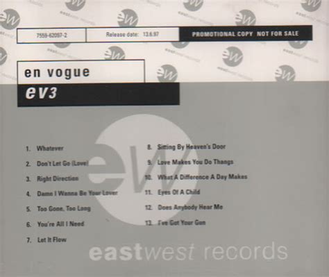 En Vogue Ev3 (Vinyl Records, LP, CD) on CDandLP