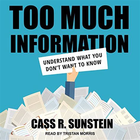 Amazon.com: Too Much Information: Understanding What You Don’t Want to Know (Audible Audio ...