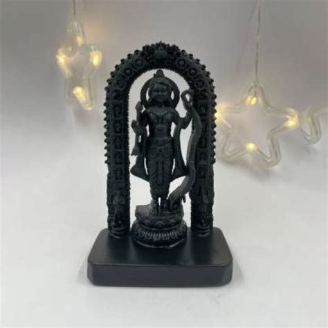 MGEdge Ayodhya Ram Lala Idol Murti, Ram Lalla Statue Resin for Puja (7 ...