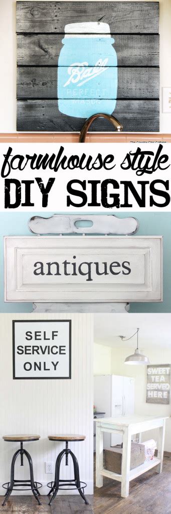 10 Gorgeous Ways to Make Your Own Farmhouse Style DIY Signs