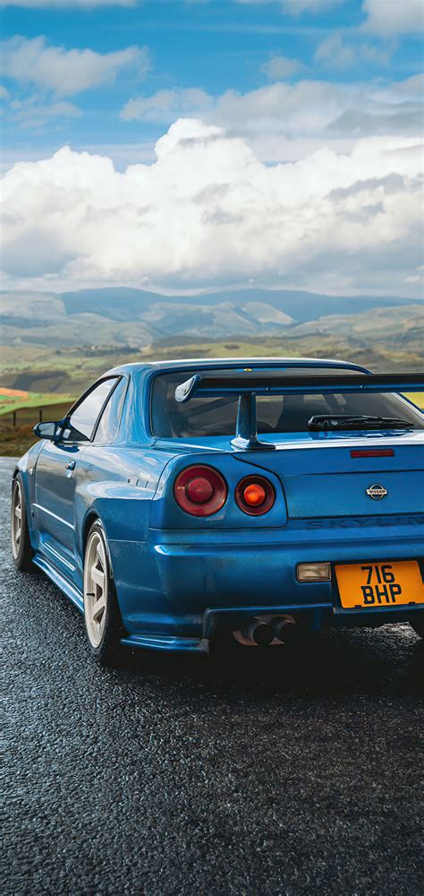 1080x2280 Nissan Skyline Gtr R34 One Plus 6,Huawei p20,Honor view 10 ...