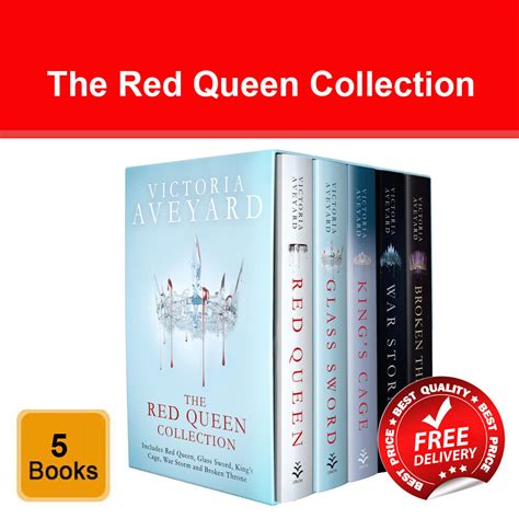 The Red Queen Collection Series 1 - 5 Books Box Set by Victoria Aveyard ...