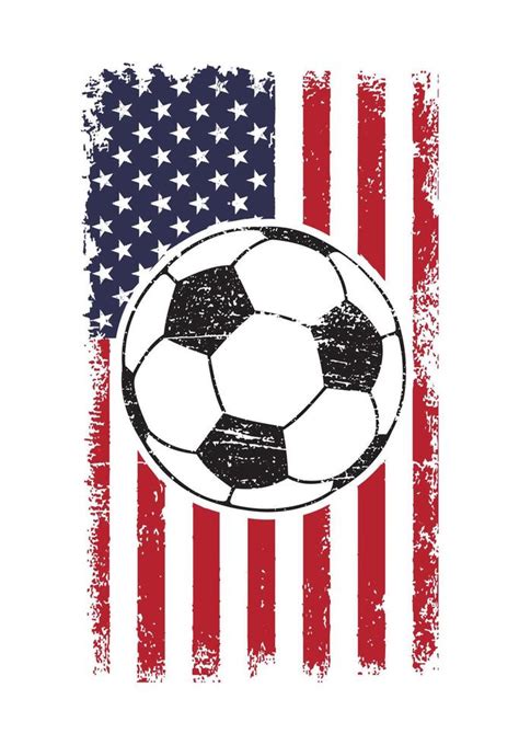 Football Design With USA Flag 13678165 Vector Art at Vecteezy