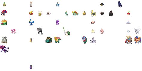 Gen 8 Pokemon Sprites By Leparagon On Deviantart Pokemon Sprites Gen ...