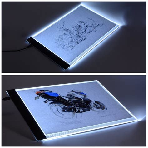 Ultra-slim A4 LED Tracing Light Box set (incl. carry bag) - Foresight