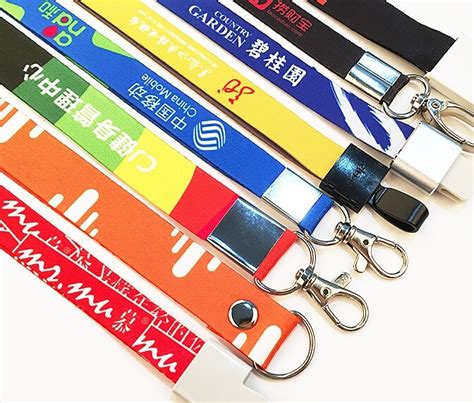 Standard Lanyard Style and Size is 36 Inches Length and 3/8" & 5/8" Width