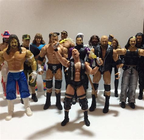 My wrestling figure collection (so far) : r/ActionFigures