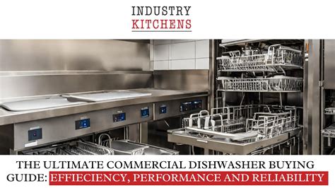 High-Quality Commercial Dishwashers | Industry Kitchens