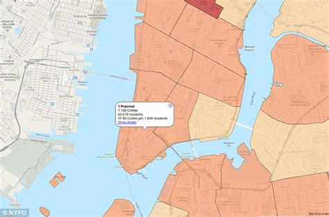 NYPD releases interactive crime map revealing most dangerous streets ...