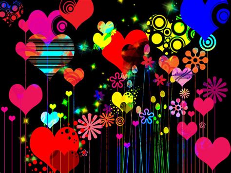 Pin by Amanda Wade on Queen of Hearts | Heart wallpaper, Cool and funky wallpapers, Retro wallpaper