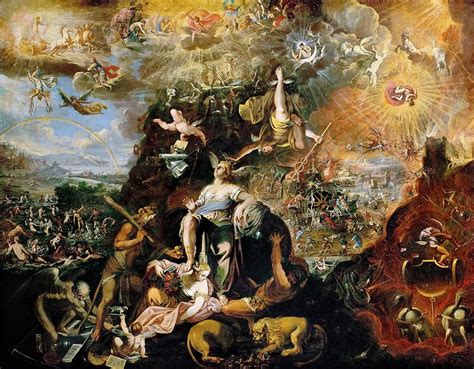 Joseph Heintz the Younger (c. 1600-1678) -- Allegory of the Apocalypse ...