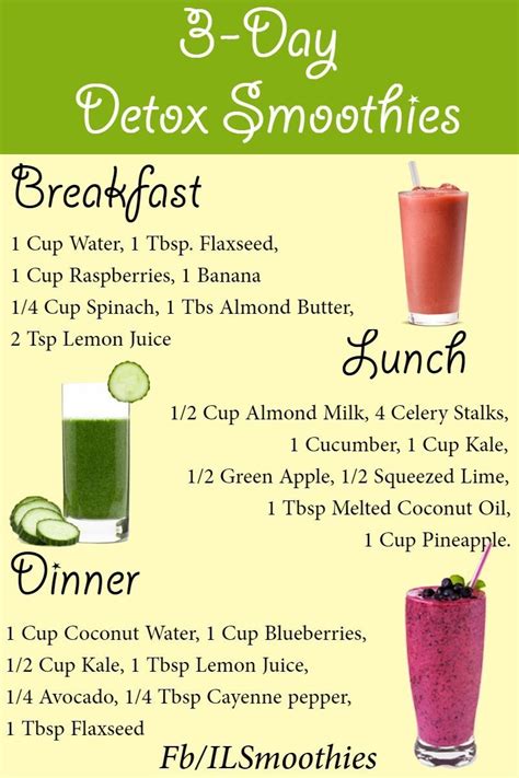 Detox smoothies Detox Day, Body Detox Cleanse, Juice Cleanse, Fruit Smoothie Recipes Healthy ...