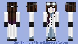 Female Scientist Minecraft Skin