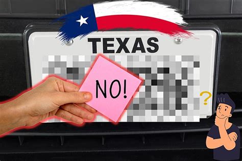 Yes, Texas Did Have To Reject License Plates In 2023