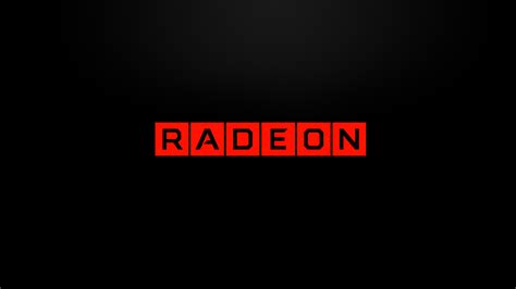 4K, logo, Radeon, AMD, HD Wallpaper | Rare Gallery