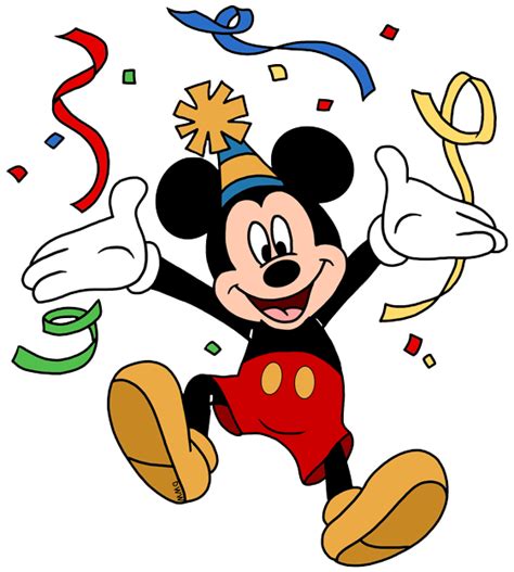 clip art mickey mouse - AOL Image Search Results Disney Happy Birthday Images, Disney Birthday ...