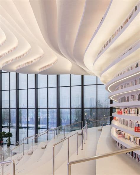 Chinese Library nicknamed 'The Eye' #archoskar | Architecture, Urban planning, Design