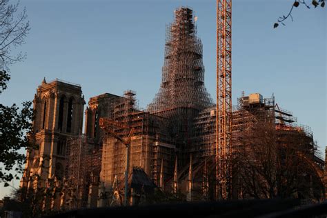 Paris marks 1 year till Notre Dame cathedral reopens to public after ...