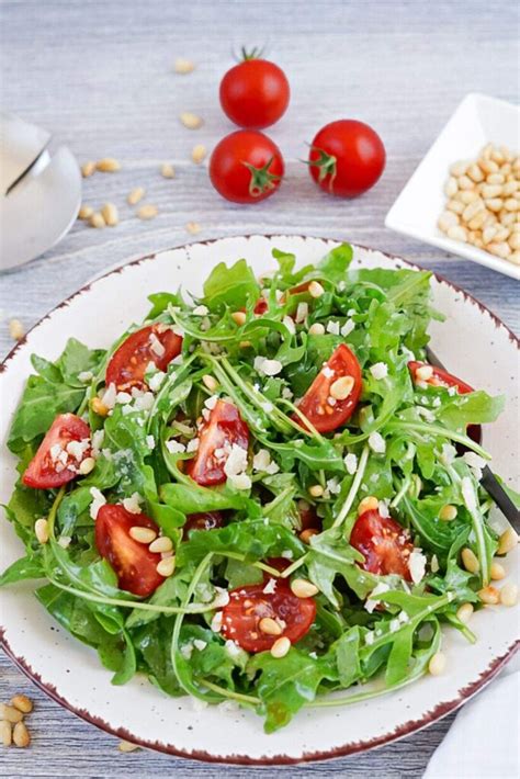 Rucola Salat - bestes, einfaches Rezept