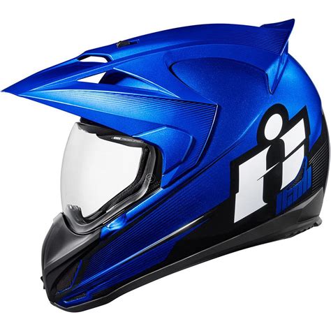 VariantDoubleStackBlueSide Dirt Bike Helmets, Custom Motorcycle Helmets, Custom Helmets, Bike ...
