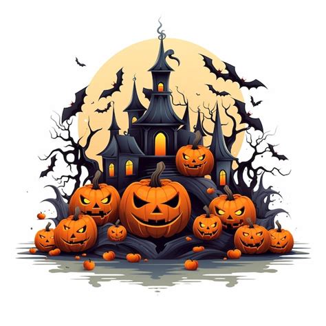 Premium AI Image | Eerie Halloween background