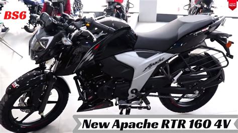 2020 New TVS Apache RTR 160 4V (BS6) Detailed Review | New Changes ...