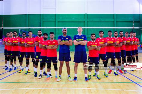 Photos: Sri Lanka Men’s Volleyball Squad – Asian Games 2018