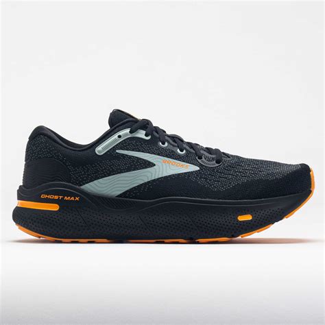 Brooks Ghost Max Men's Black/Orange/Cloud Blue - HiSneaker Shop