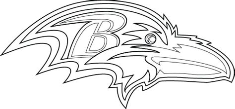 Baltimore Ravens Helmet Coloring Page Coloring Pages