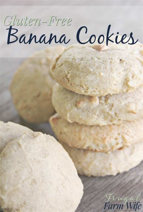 Gluten-Free Banana Cookies | The Frugal Farm Wife