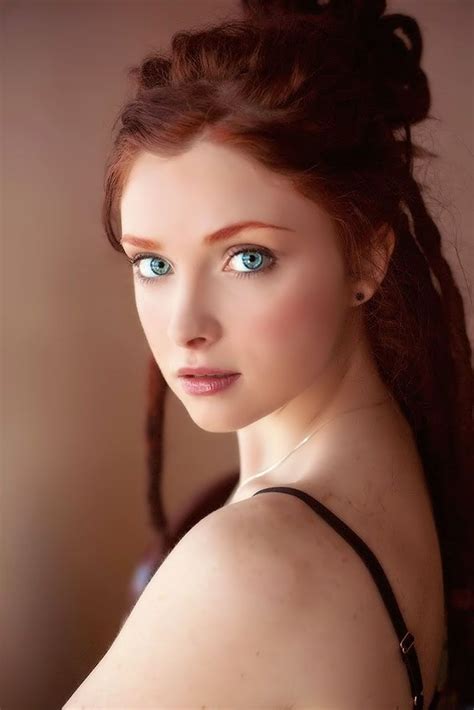 Pin by asimak on beautiful faces | Red hair blue eyes, Cute eyes, Pale skin