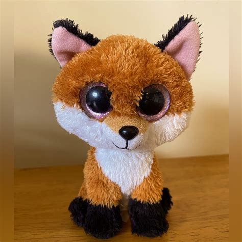 Ty | Toys | Ty Beanie Boos Slick The Fox 25 | Poshmark