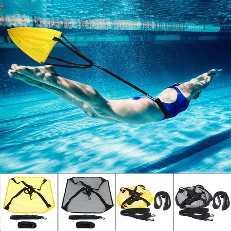 40inch swim training belts swimming resistance bands swim harness ...