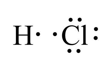 Draw the Lewis structure for HCl. | Homework.Study.com