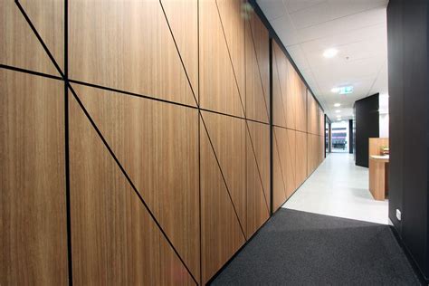 New Age Veneers | ACU Health Institute | Timber feature wall, Office ...