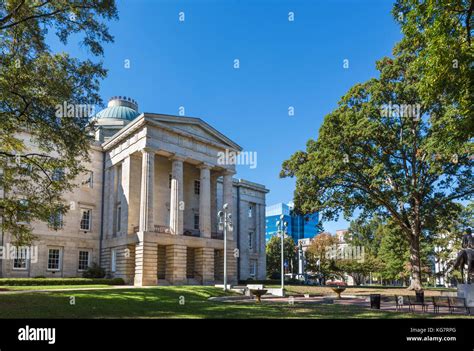 The North Carolina State Capitol, Raleigh, North Carolina, USA Stock ...