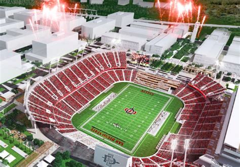 San Diego State new football stadium could push Aztecs to new heights ...