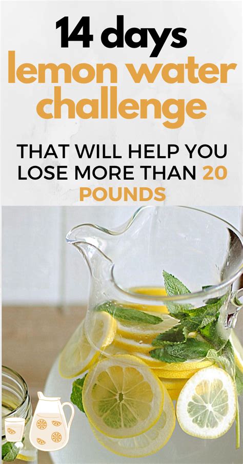 Here’s A 14-Day Lemon Water Challenge That Will Help You Lose Weight | Hello Healthy W