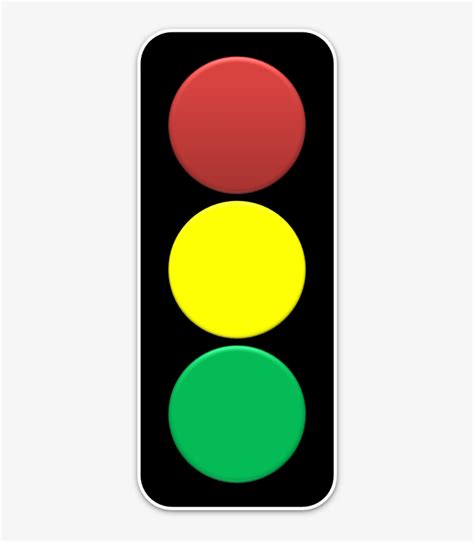 Stop Light Clip Art 1vjkz9 Clipart - Red Yellow Green Stop Light - 378x865 PNG Download - PNGkit